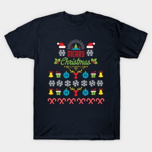 Merry Christmas! Ugly Sweater T-Shirt